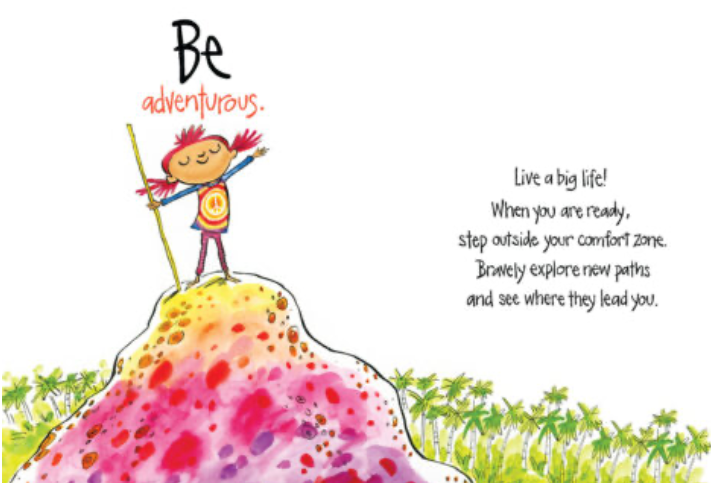 sample page from be you by Peter h. Reynolds